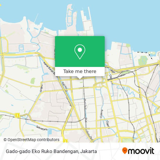 Gado-gado Eko Ruko Bandengan map