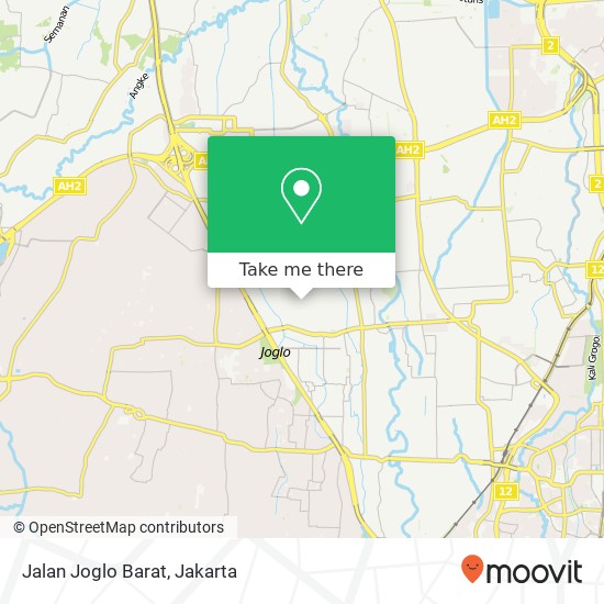 Jalan Joglo Barat map