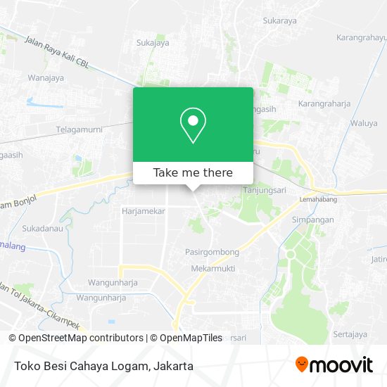 Toko Besi Cahaya Logam map