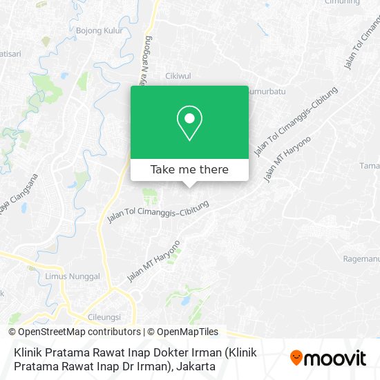 Klinik Pratama Rawat Inap Dokter Irman map