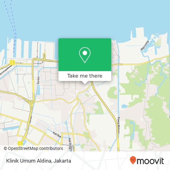 Klinik Umum Aldina map