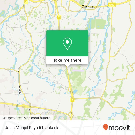 Jalan Munjul Raya 51 map