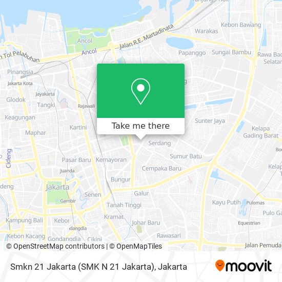 Smkn 21 Jakarta (SMK N 21 Jakarta) map