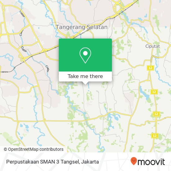 Perpustakaan SMAN 3 Tangsel map