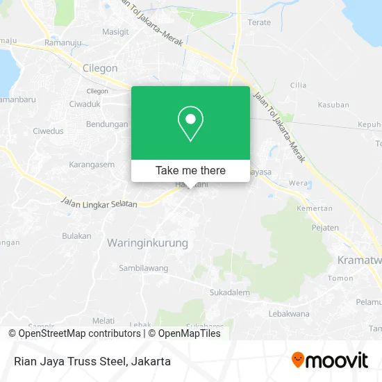 Rian Jaya Truss Steel map