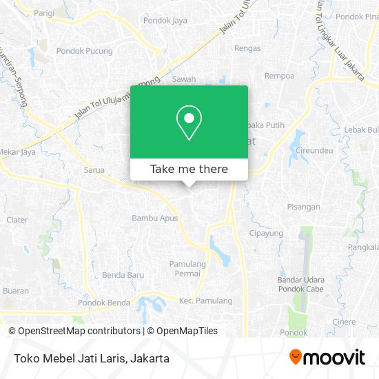 Toko Mebel Jati Laris map