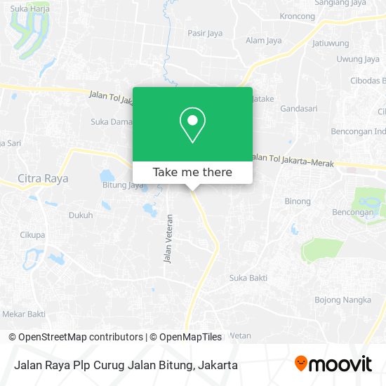 Jalan Raya Plp Curug Jalan Bitung map