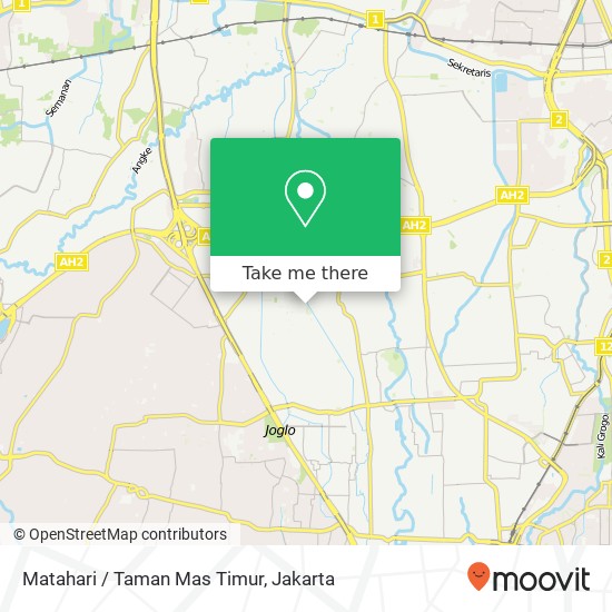 Matahari / Taman Mas Timur map