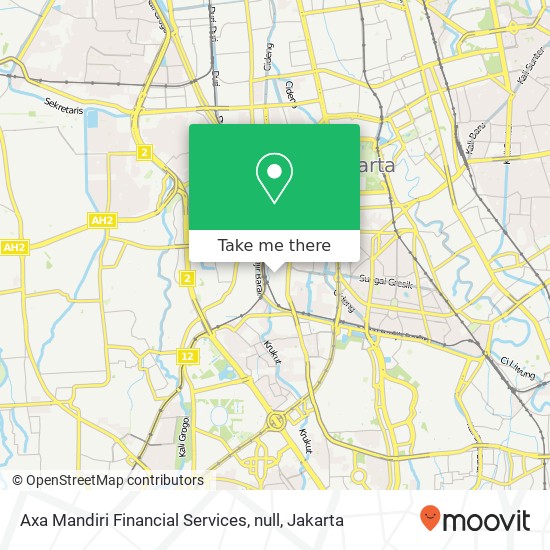 Axa Mandiri Financial Services, null map