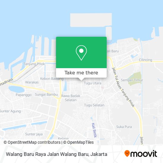 Walang Baru Raya Jalan Walang Baru map