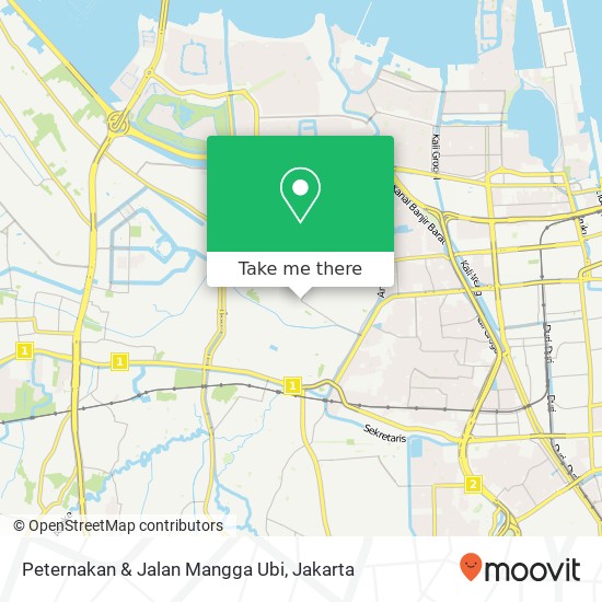 Peternakan & Jalan Mangga Ubi map