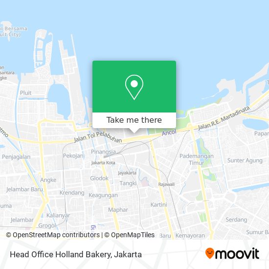 Head Office Holland Bakery map