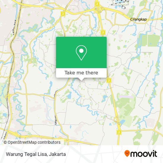 Warung Tegal Lisa map