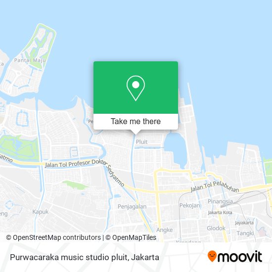 Purwacaraka music studio pluit map