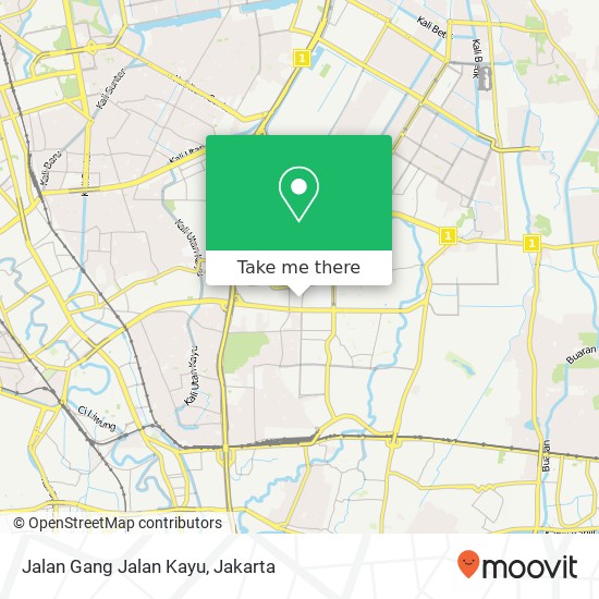 Jalan Gang Jalan Kayu map