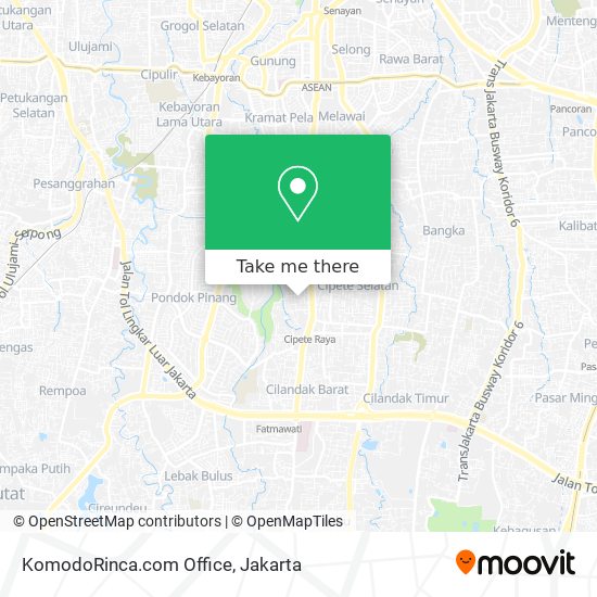 KomodoRinca.com Office map