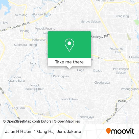 Jalan H H Jum 1 Gang Haji Jum map