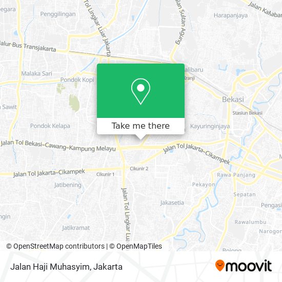 Jalan Haji Muhasyim map