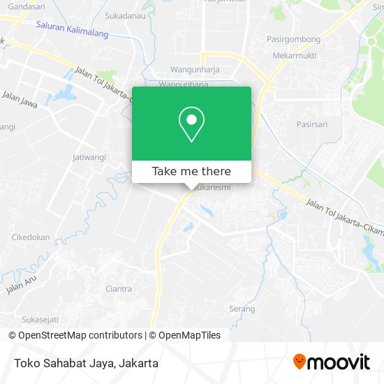 Toko Sahabat Jaya map