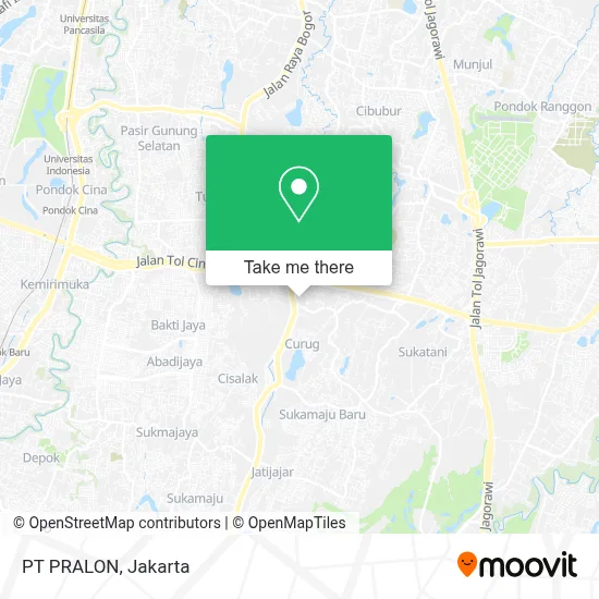 PT PRALON map