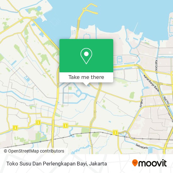 Toko Susu Dan Perlengkapan Bayi map