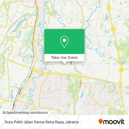 Duta Pelni Jalan Gema Setia Raya map