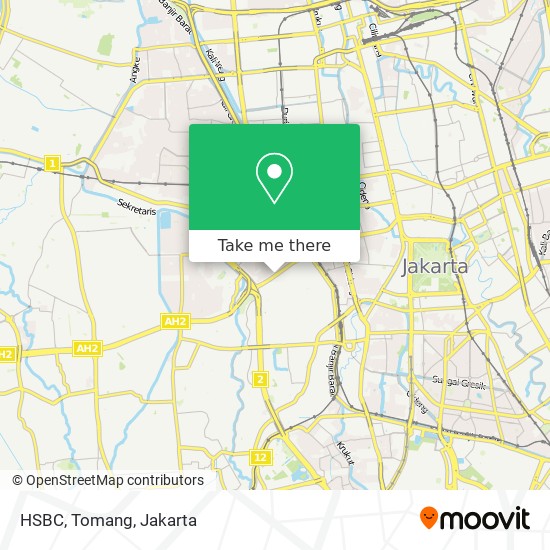 HSBC, Tomang map