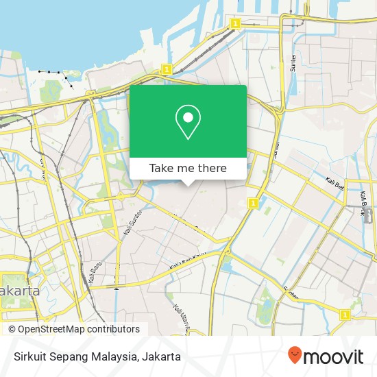 Sirkuit Sepang Malaysia map