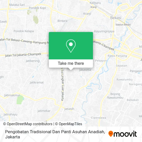Pengobatan Tradisional Dan Panti Asuhan Anadiah map