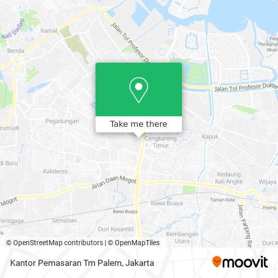 Kantor Pemasaran Tm Palem map