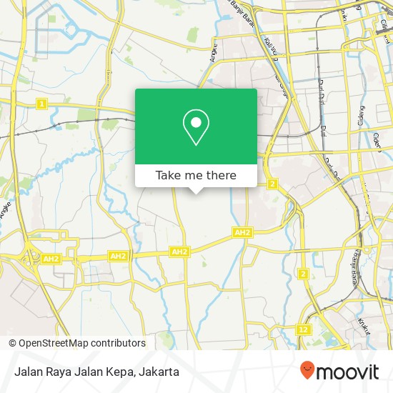 Jalan Raya Jalan Kepa map