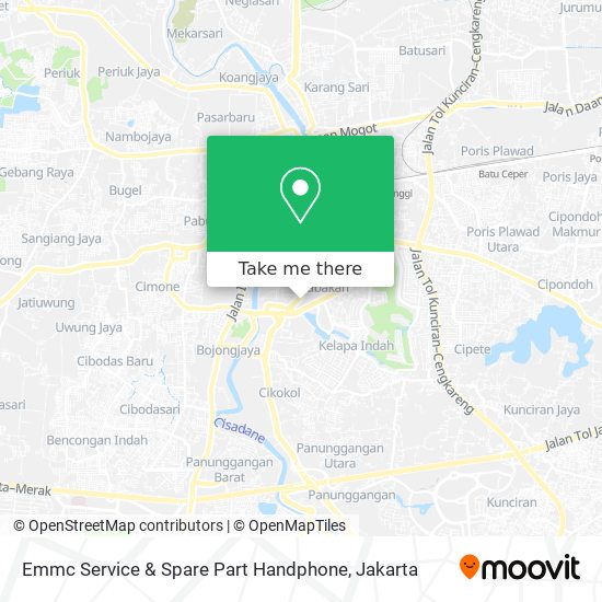 Emmc Service & Spare Part Handphone map