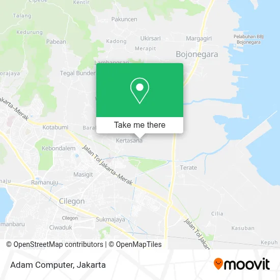 Adam Computer map