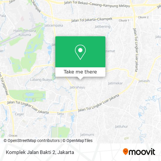 Komplek Jalan Bakti 2 map