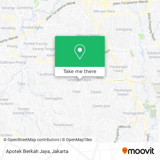 Apotek Berkah Jaya map