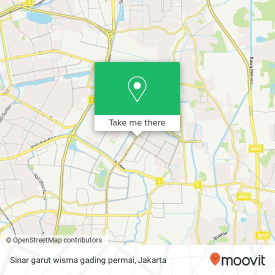 Sinar garut wisma gading permai map