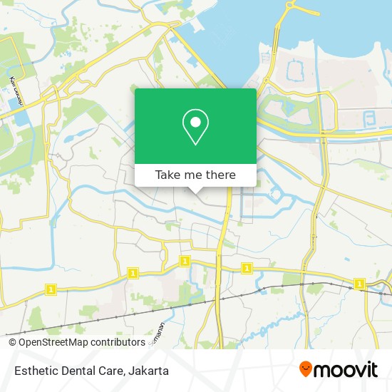 Esthetic Dental Care map