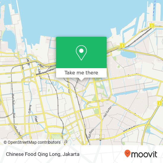 Chinese Food Qing Long map