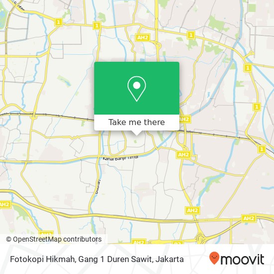 Fotokopi Hikmah, Gang 1 Duren Sawit map