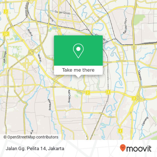 Jalan Gg. Pelita 14 map