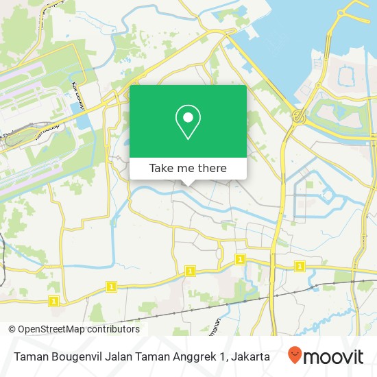 Taman Bougenvil Jalan Taman Anggrek 1 map