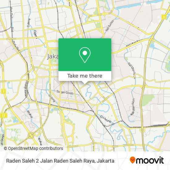 Raden Saleh 2 Jalan Raden Saleh Raya map