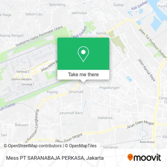 Mess PT SARANABAJA PERKASA map