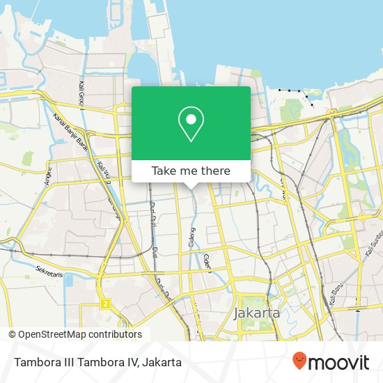Tambora III Tambora IV map