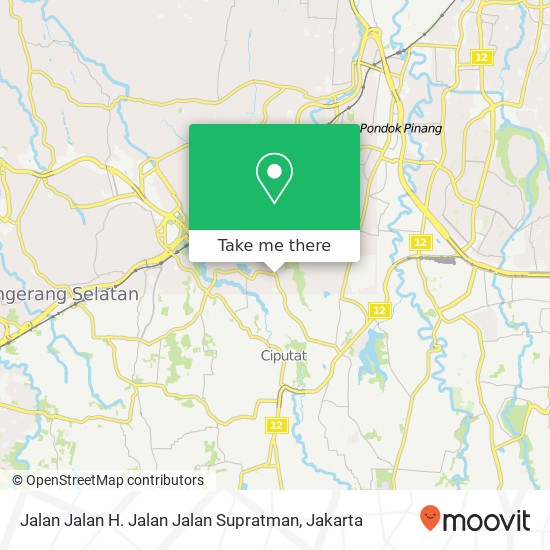 Jalan Jalan H. Jalan Jalan Supratman map