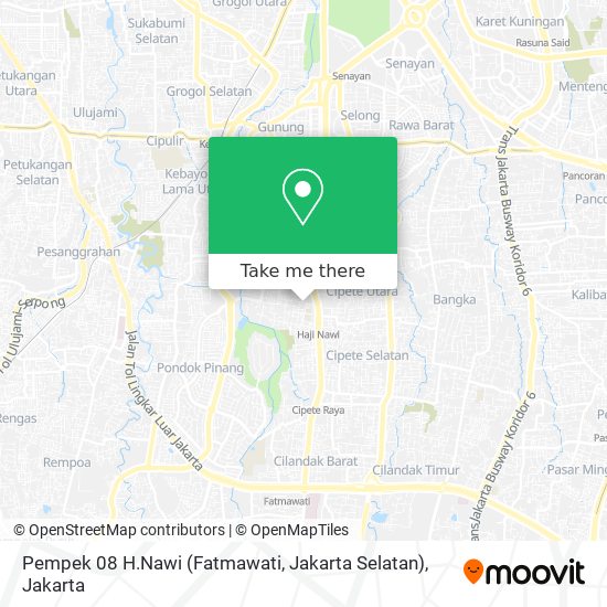 Pempek 08 H.Nawi (Fatmawati, Jakarta Selatan) map