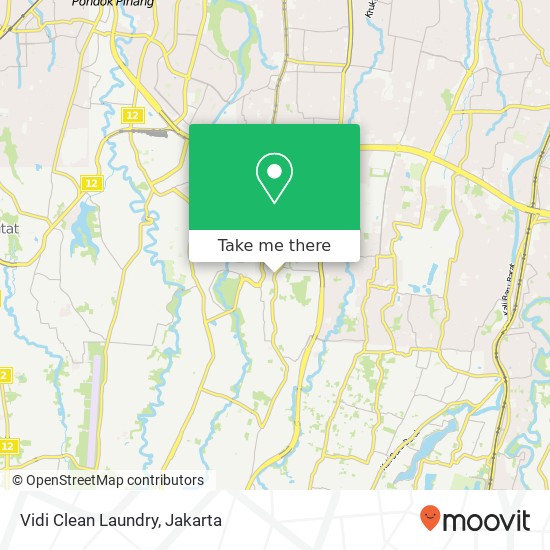 Vidi Clean Laundry map