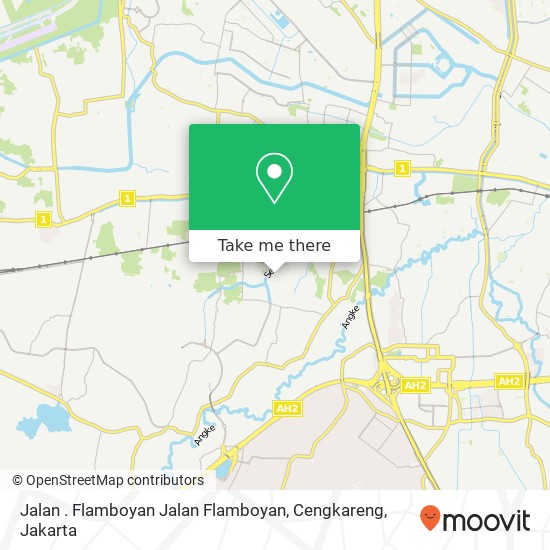 Jalan . Flamboyan Jalan Flamboyan, Cengkareng map