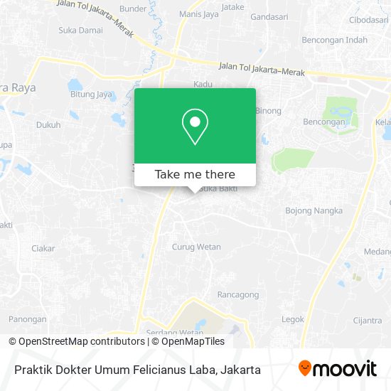 Praktik Dokter Umum Felicianus Laba map