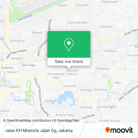 Jalan KH Mustofa Jalan Gg map